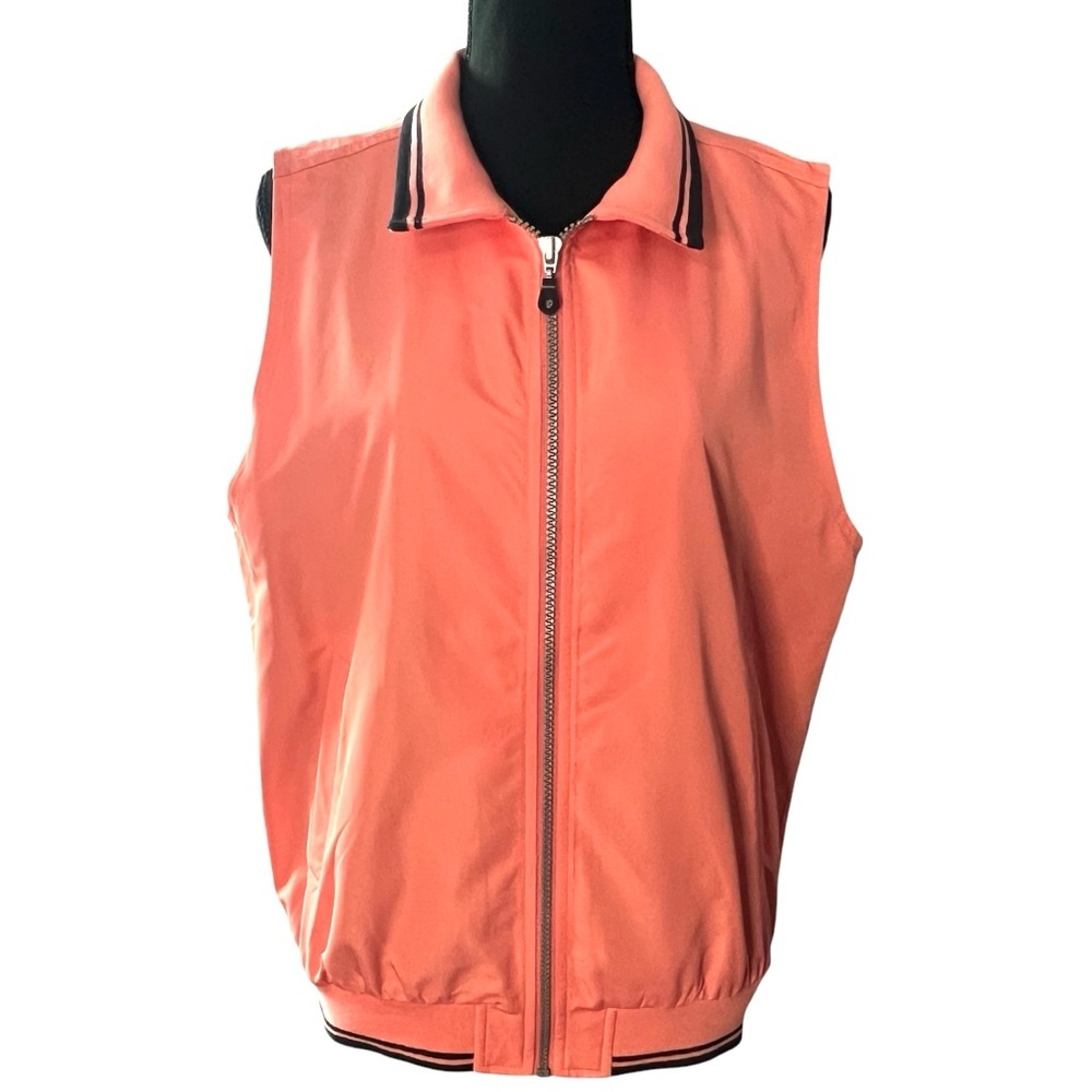 Cutter & Buck Vibrant Coral Climaguard Outdoor Lightweight Vest Size Small